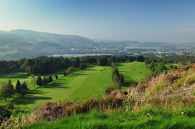 view from the 15th tee