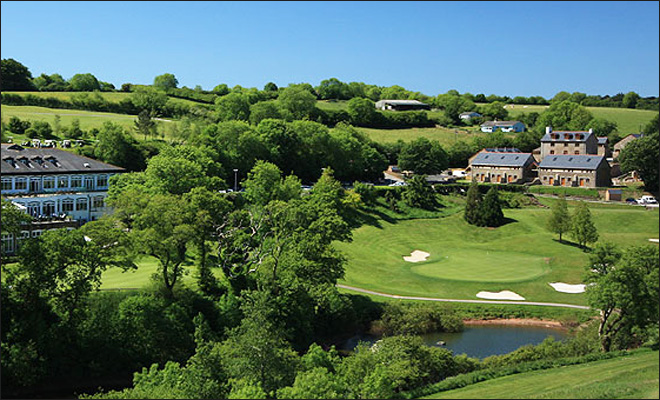 view of the KOP hole in good weather