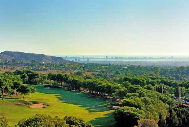 18th tee shot