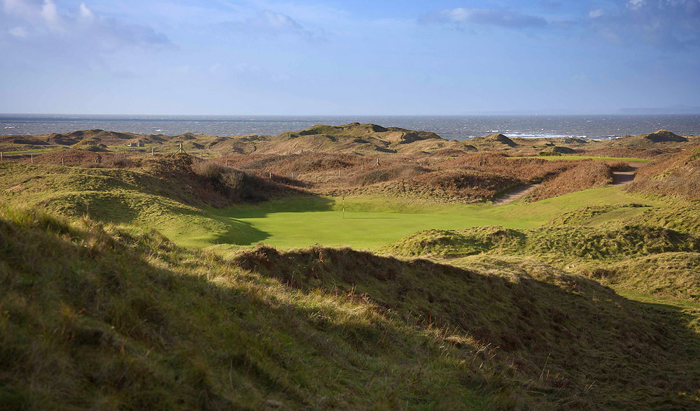 view through the dunes